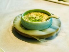 瑶柱翡翠黄鱼冬茸羹-广州富力丽思卡尔顿酒店·丽轩·粤菜