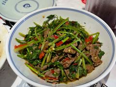 香菜炒牛肉-壹盏灯(惠农店)