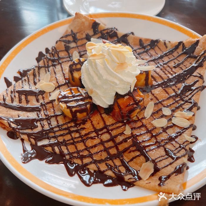 La Creperie法餐厅(桃江路店)自制巧克力酱香蕉可丽饼图片