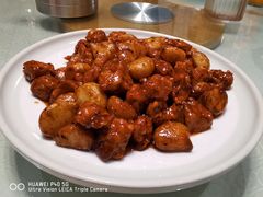 黑蒜子牛肉粒-陈傻子餐厅(世纪都会店)