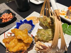 牡蛎双色天妇罗-山上下日本料理(万象城店)