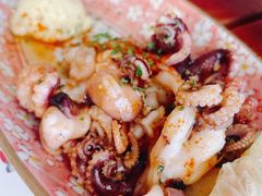 炭烤小章鱼配蒜香蛋黄酱-TOMATITO(无限极荟店)