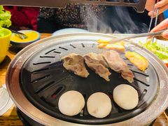 -明洞阿姨·韩式酱蟹烤肉·创意料理(三元桥店)