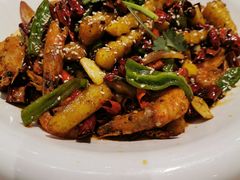干锅虾-老财土菜馆·砂锅雅鱼(廊桥店)