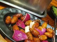 烤蚕蛹-丹东特色烤肉(学府路一部店)