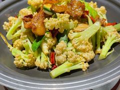 干锅有机菜花-小河盐帮·私家菜·烤鸭(三元桥·霄云路店)