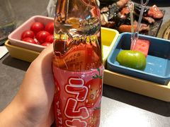 草莓味汽水-花时·炭火烧肉(东百中心A馆店)