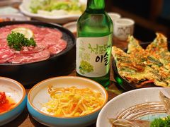 -明洞阿姨·韩式酱蟹烤肉·创意料理(三元桥店)