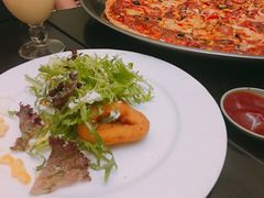 炸洋葱圈-爱上层楼咖啡馆(为公桥店)