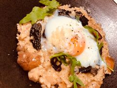 温泉蛋黑白松露野生杂菌烩饭-娜娜家·Nana's restaurant(国金汇店)
