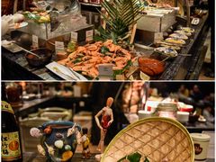 自助取餐区-北京希尔顿逸林酒店-逸轩西餐厅-自助餐厅