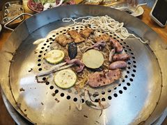 -陈叉子钢盆烤肉(中原万达店)