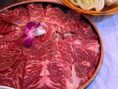 安格斯牛肉-鲜入围煮花胶鸡海鲜火锅