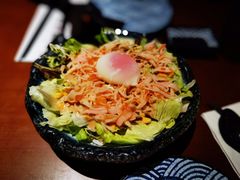 温泉蛋蟹柳沙拉-魔丼屋(日月光店)