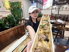 -胡须哥网红竹筒菜