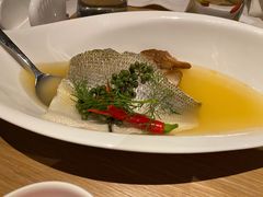 双椒灵菇蒸鲈鱼-梧桐