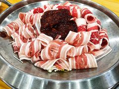 五花肉肥牛三吃锅-韩食汇