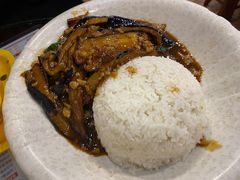 鱼香茄子饭-岐城面馆(黄岐店)