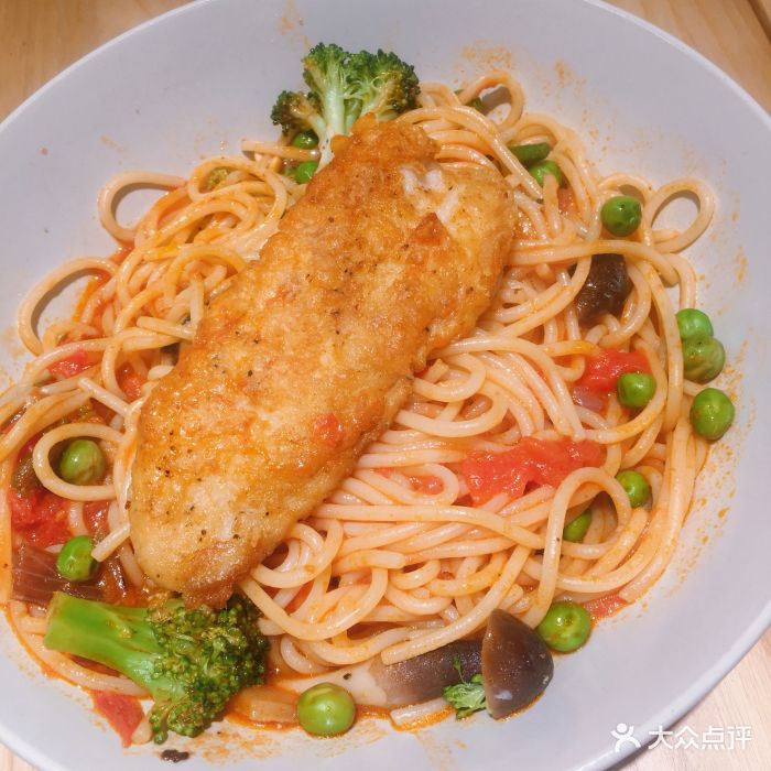 eo蔬果料理(世欧店)龙利鱼番茄意面图片 - 第3张