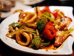 爆炒鱿鱼-金穗园·砂锅粥.醉鸡煲火锅(长寿路店)