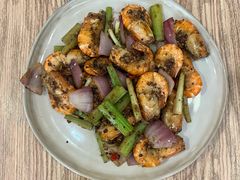 黑白胡椒炒罗氏虾-禾气食店