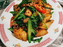 牛肉炒糕粿-禄婶鸡煲·打边炉