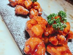 雪花糖醋里脊-绿茶餐厅(乐峰广场店)