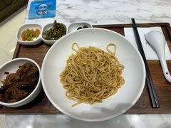 自制菌菇油拌面-春风松月楼(七宝万科店)