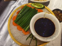 冰镇秋葵-红辣椒·川菜·火锅(大洋中心店)