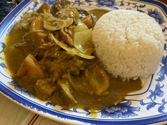 綠咖哩雞扒飯-金捞茶餐室(祐汉兴隆楼店)