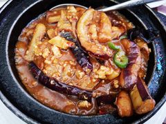 鱼香茄子煲-雅憩花园餐厅