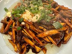 茭白炒鳝丝-双塔老饭店