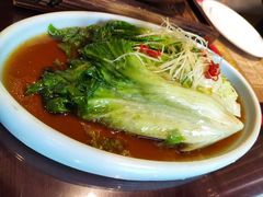 白灼罗马生菜-恭敬李·烤鸭(天坛北门店)