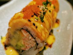 炙烤三文鱼芝士寿司-山葵家·创意料理(临平银泰城店)