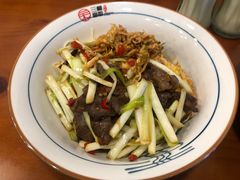 韭黄炒牛肉-刘氏三和面馆