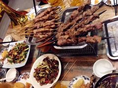 -胖姐活羊烧烤家乡菜(刘家桥店)
