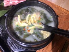 肥牛海菜浓汤-九田家黑牛烤肉料理(太奥广场店)