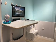 -康朴乐儿童学习桌椅(蓝色港湾店)