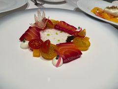 腌挪威三文鱼挞挞-福楼法餐厅FLO