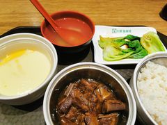 蒜泥排骨蒸饭套餐-大炮盐酥鸡(新街口店)