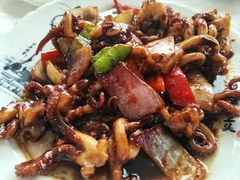 酱爆八爪鱼-碧海银沙海鲜餐厅(恒大海上威尼斯店)