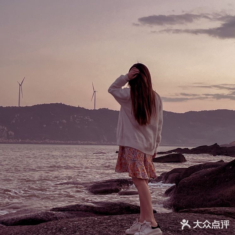 福建霞浦｜下尾岛海边洞穴🌅追日落的少年