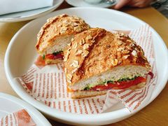 鲑鱼三明治-深圳中洲万豪酒店·咖啡廊