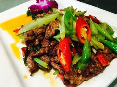 小炒牛肉-东方亚克西餐厅(西康路店)