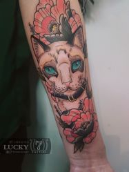 -幸运7纹身刺青Lucky7tattoo