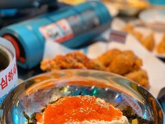 蟹肉飞鱼籽手抓饭团-Meet Sun韩式大排档(五一广场7MALL店)