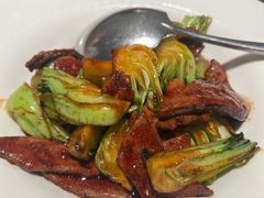 菜梗炖猪肝-菲乐餐厅(三十年经营·湖滨路店)