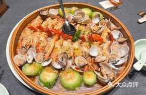 Steamed Chinese River Prawn