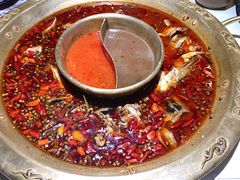 麻辣锅底-哥老官重庆美蛙鱼头(松江地中海十八哥店)
