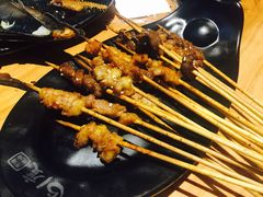 -路边摊小炉子烧烤